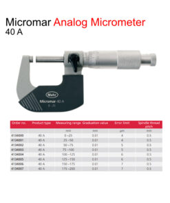 Micrometer 40 A